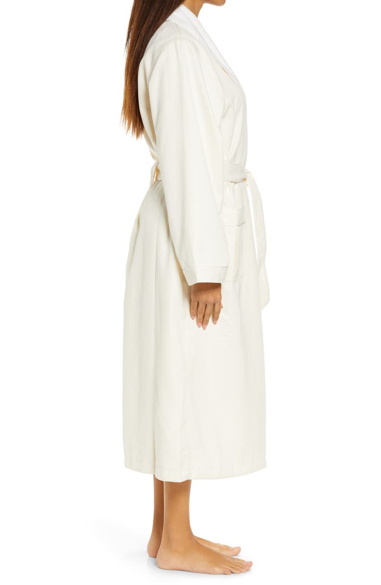 Majestic International Women's Sherbrooke Brushed Microfiber Robe, Alternate, color, Natural