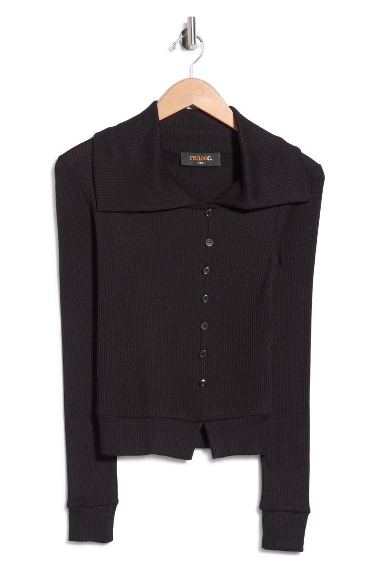 Asymmetric Off the Shoulder Sweater, Main, color, BLACK