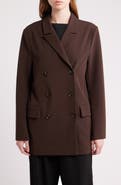 dRA Anthony Double Breasted Longline Blazer