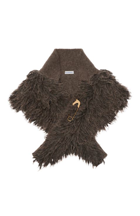 Alpaca Wool Blend Collar