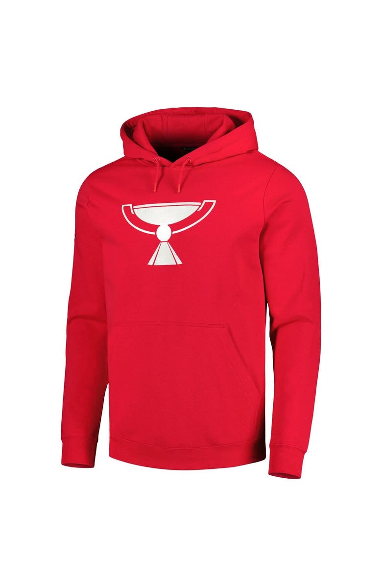 LEVELWEAR Men's Levelwear Red TOUR Championship Podium Pullover Hoodie, Alternate, color, Red