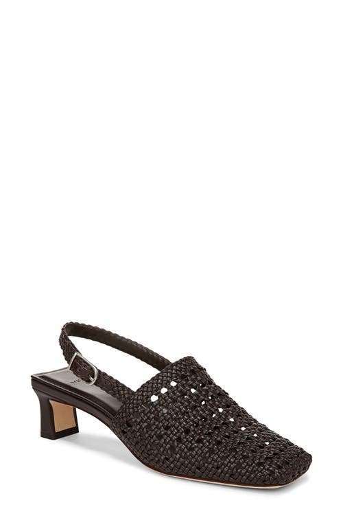 Vince Eris Slingback Pump In Ganache