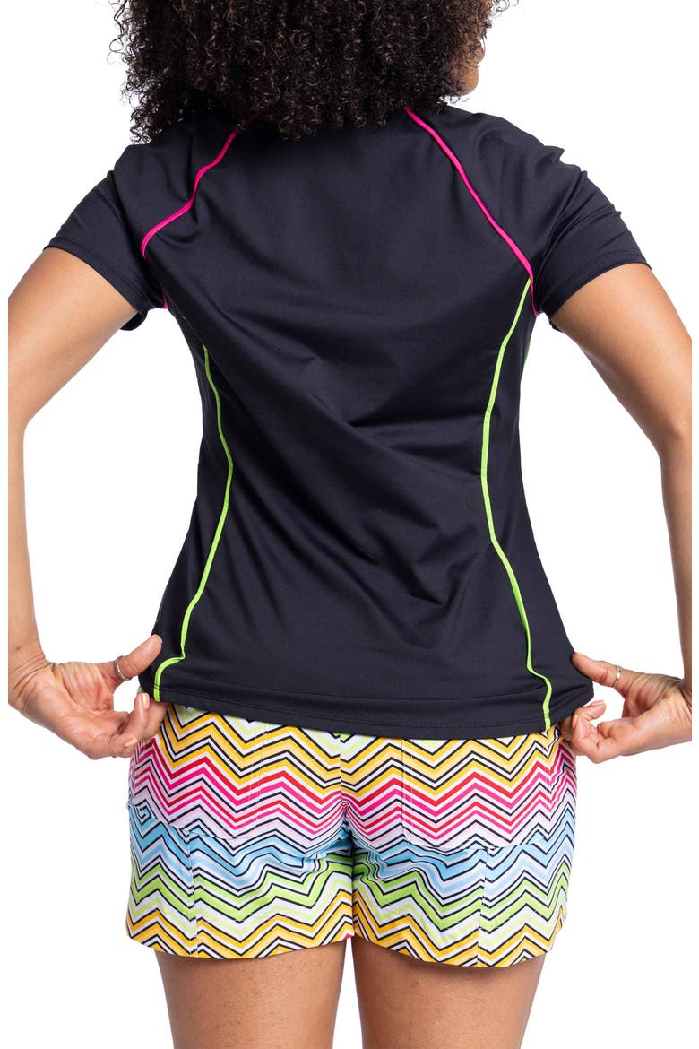 Complete Athlete Quarter Zip Golf Top, Alternate, color, NAVY