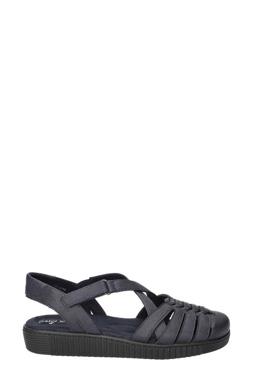 Easy Street Hue Slingback Sandal In Blue