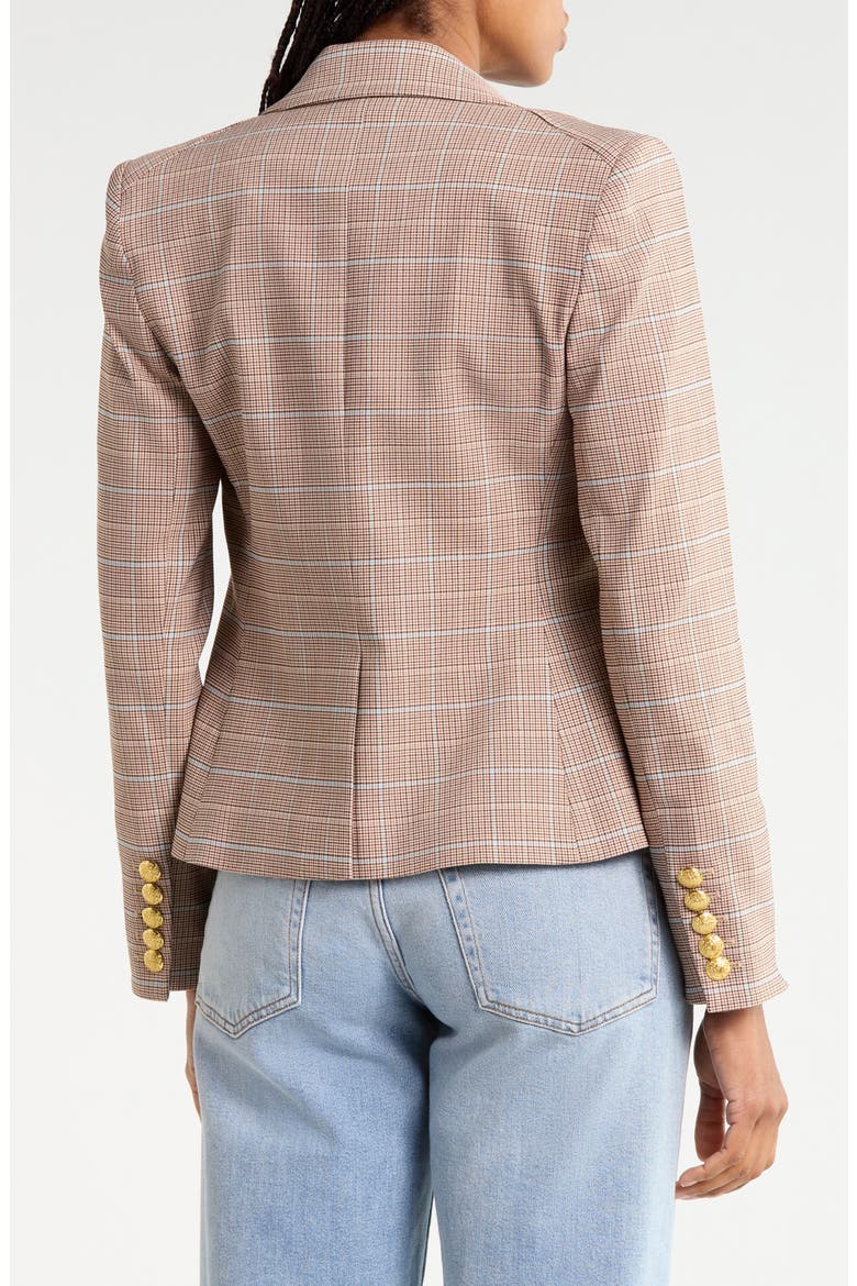 Rickie Cropped Dickey Jacket, Alternate, color, HAZELNUT MULTI