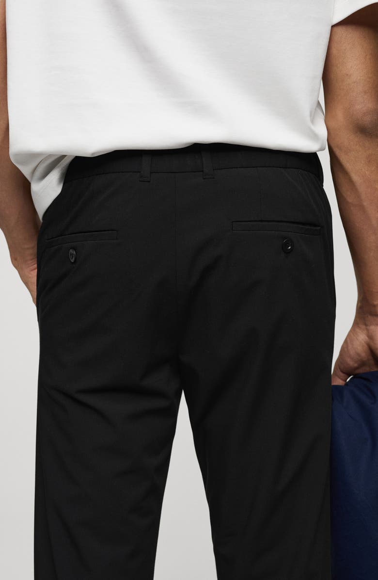 MANGO Slim Fit Stretch Pants, Alternate, color, 