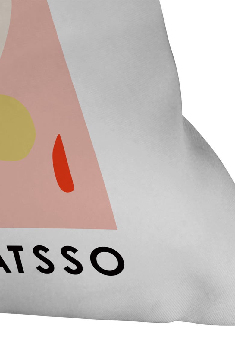 Deny Designs Picatsso Accent Pillow, Alternate, color, Pink