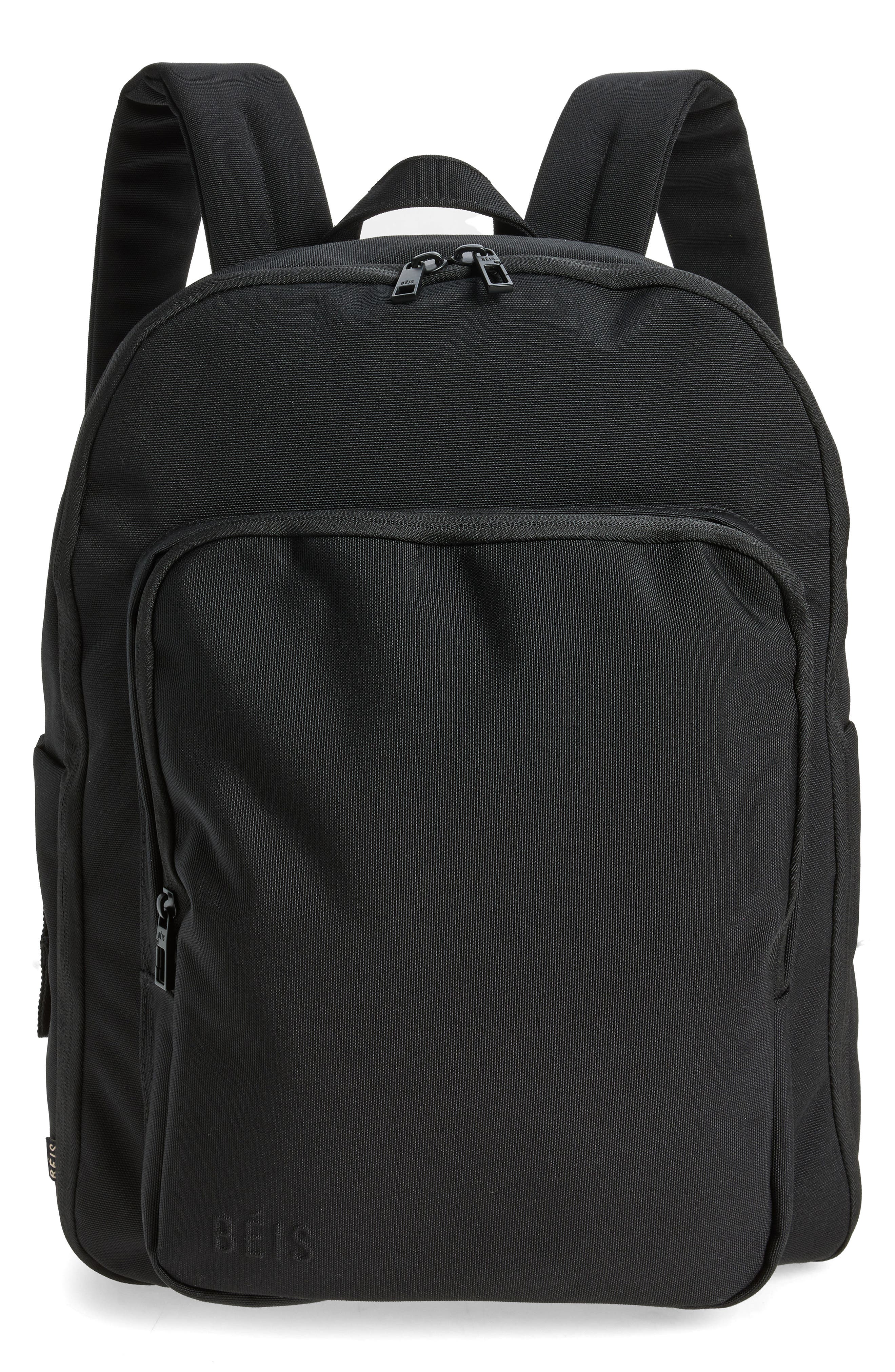 The Travel Backpack, Main, color, BLACK