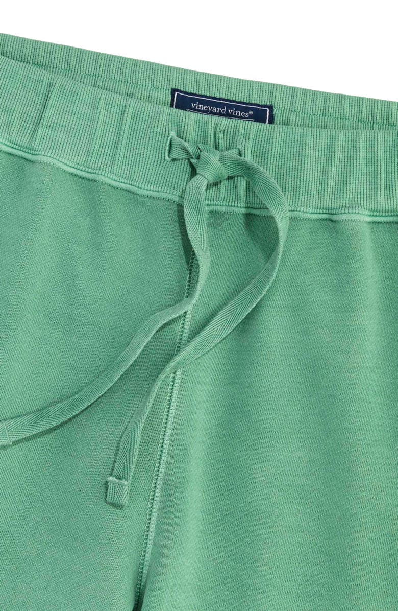 vineyard vines Surfboard Cotton French Terry Drawstring Shorts, Alternate, color, Starboard Green