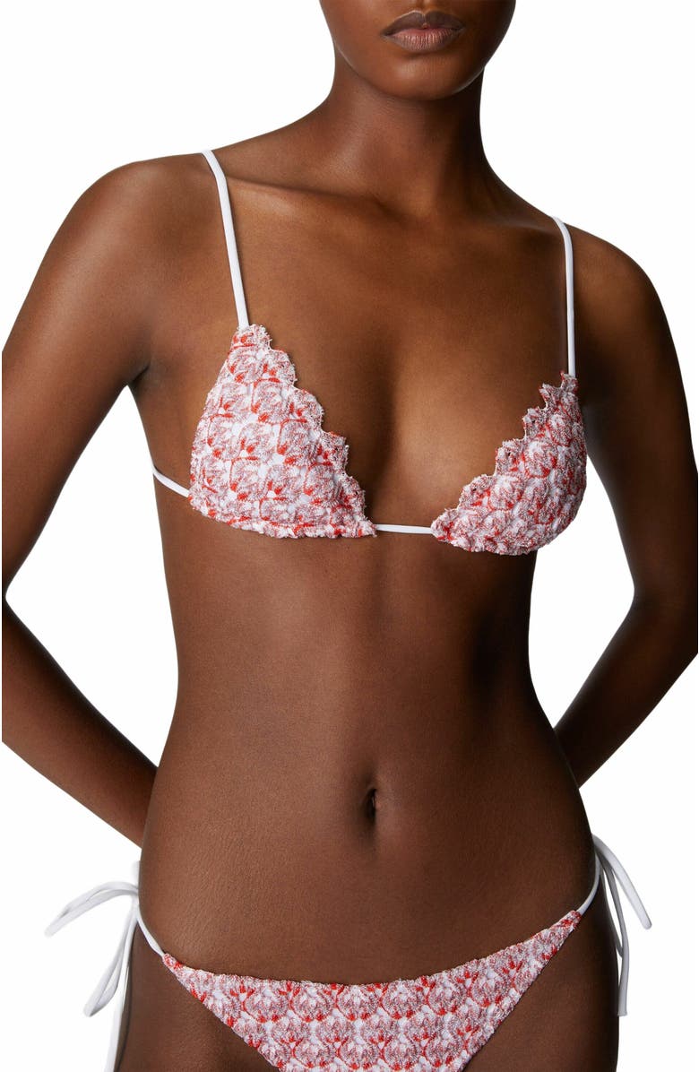 Missoni Bikini With Scalloped Lace Decoration, Alternate, color, 
