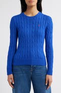 Polo Ralph Lauren Julianna Cotton Cable Sweater