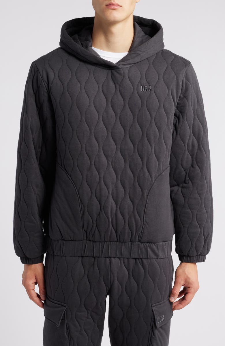 UGG<sup>®</sup> Chason Quilted Cotton Hoodie, Main, color, 