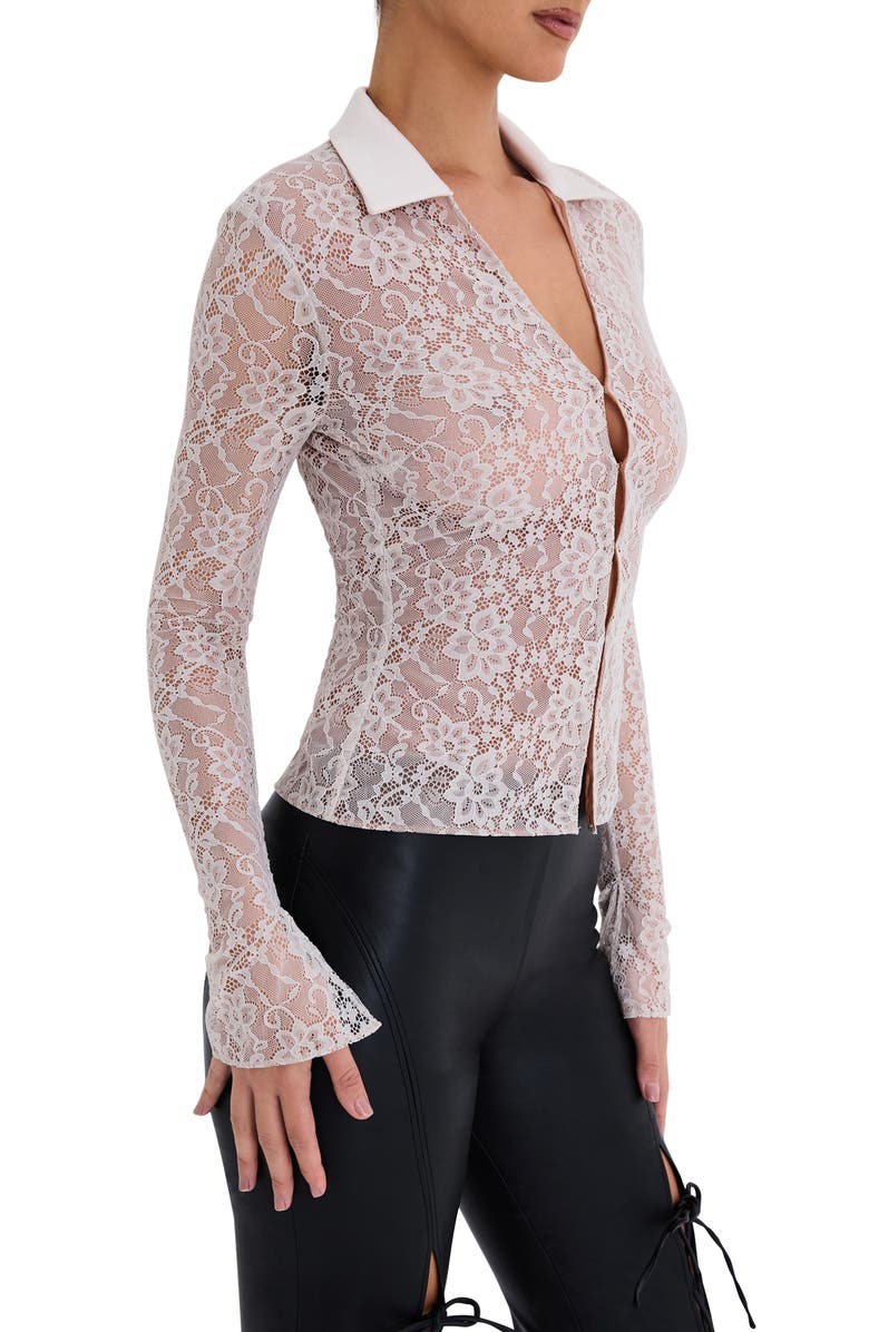 Mistress Rocks Stretch Lace Shirt, Alternate, color,