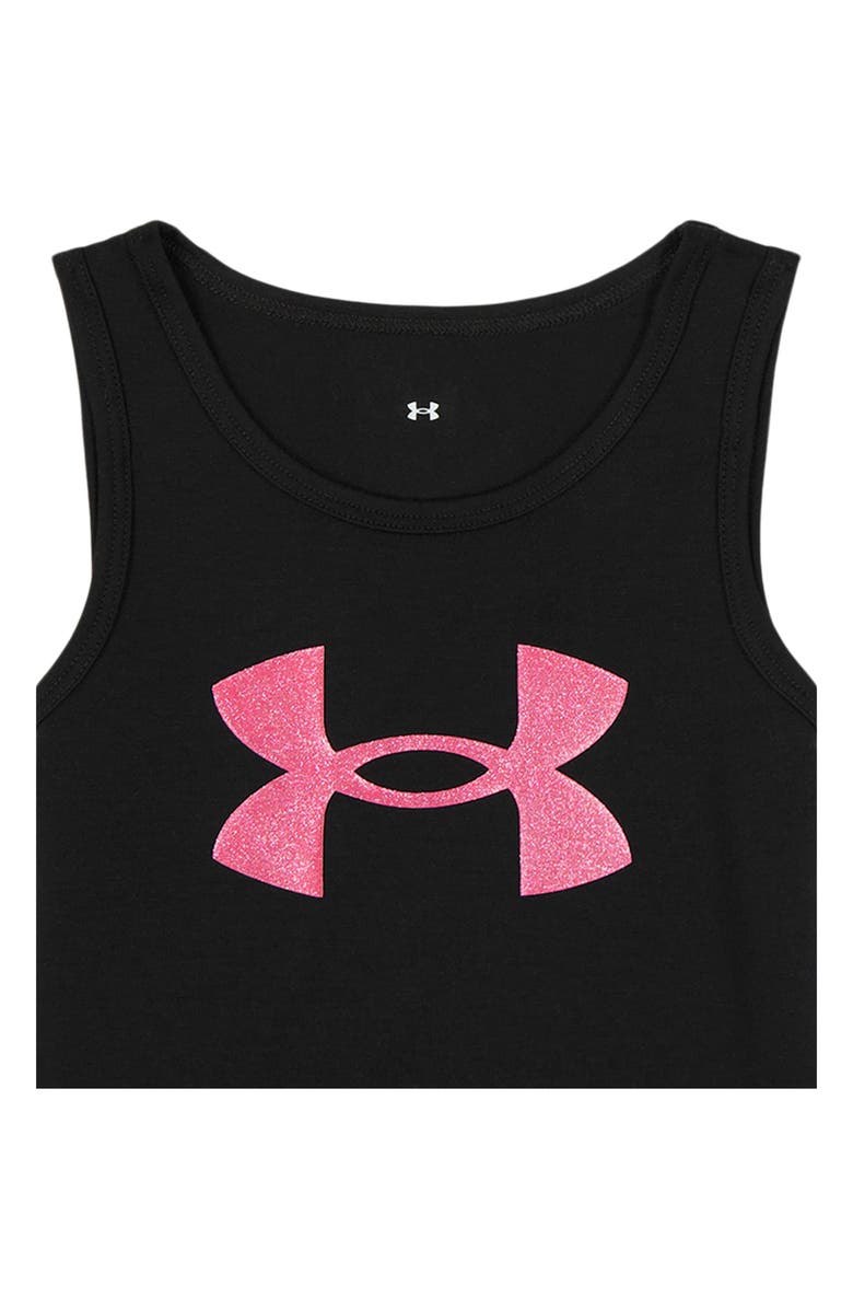 Under Armour Kids' Graphic Tank & Wrap Skort Set, Alternate, color, Black