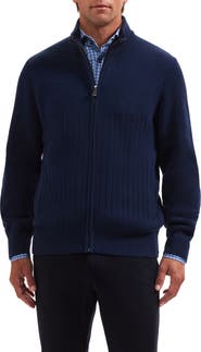 Bugatchi Full Zip Sweater