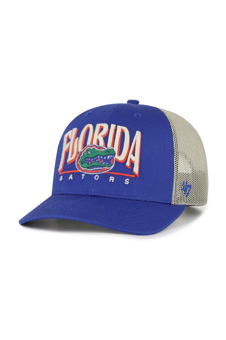 Men's '47 Royal Florida Gators Arid Adjustable Trucker Hat, Main, color, Royal