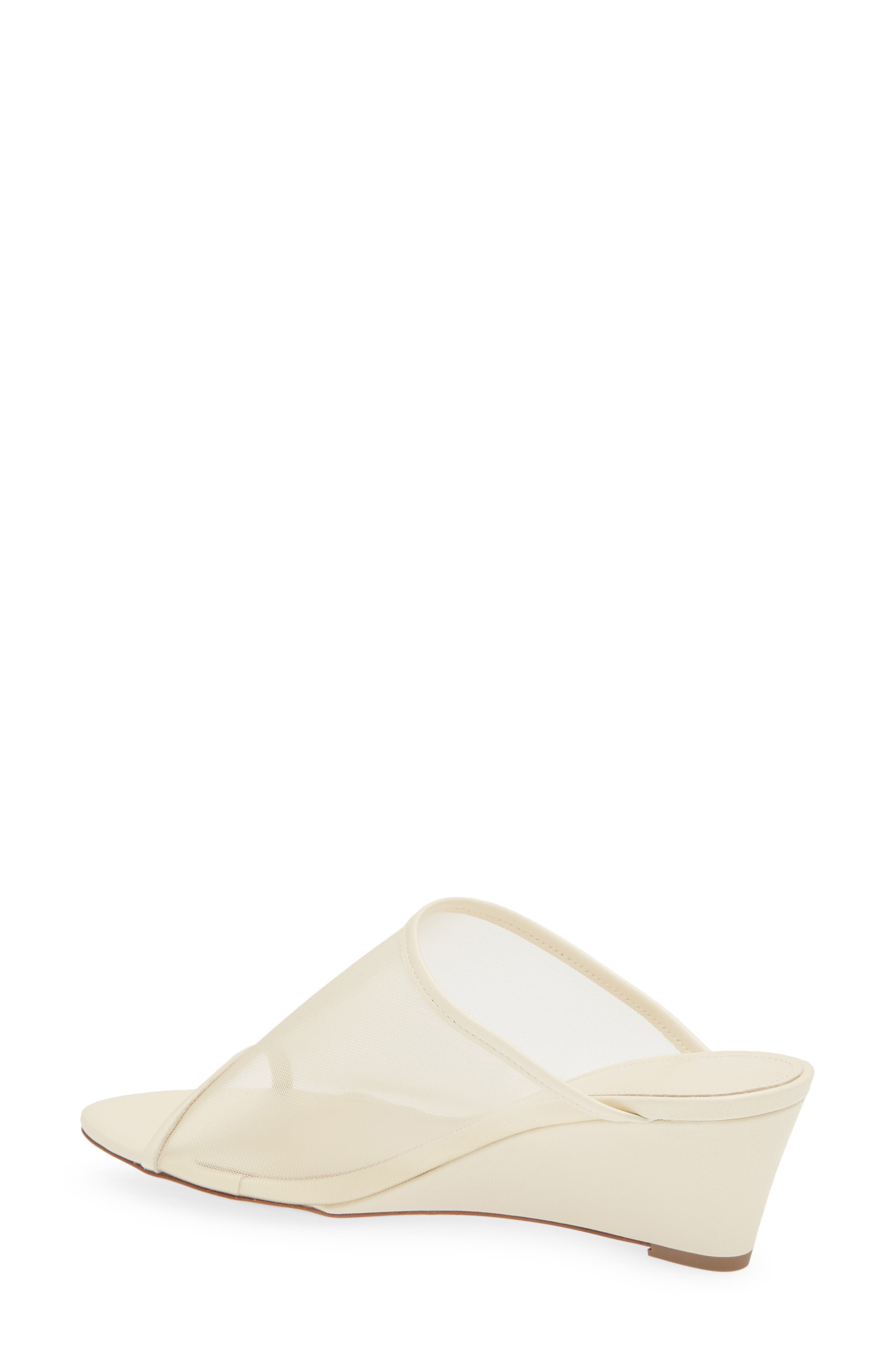 Suzanne Wedge Sandal, Alternate, color, CREAMY