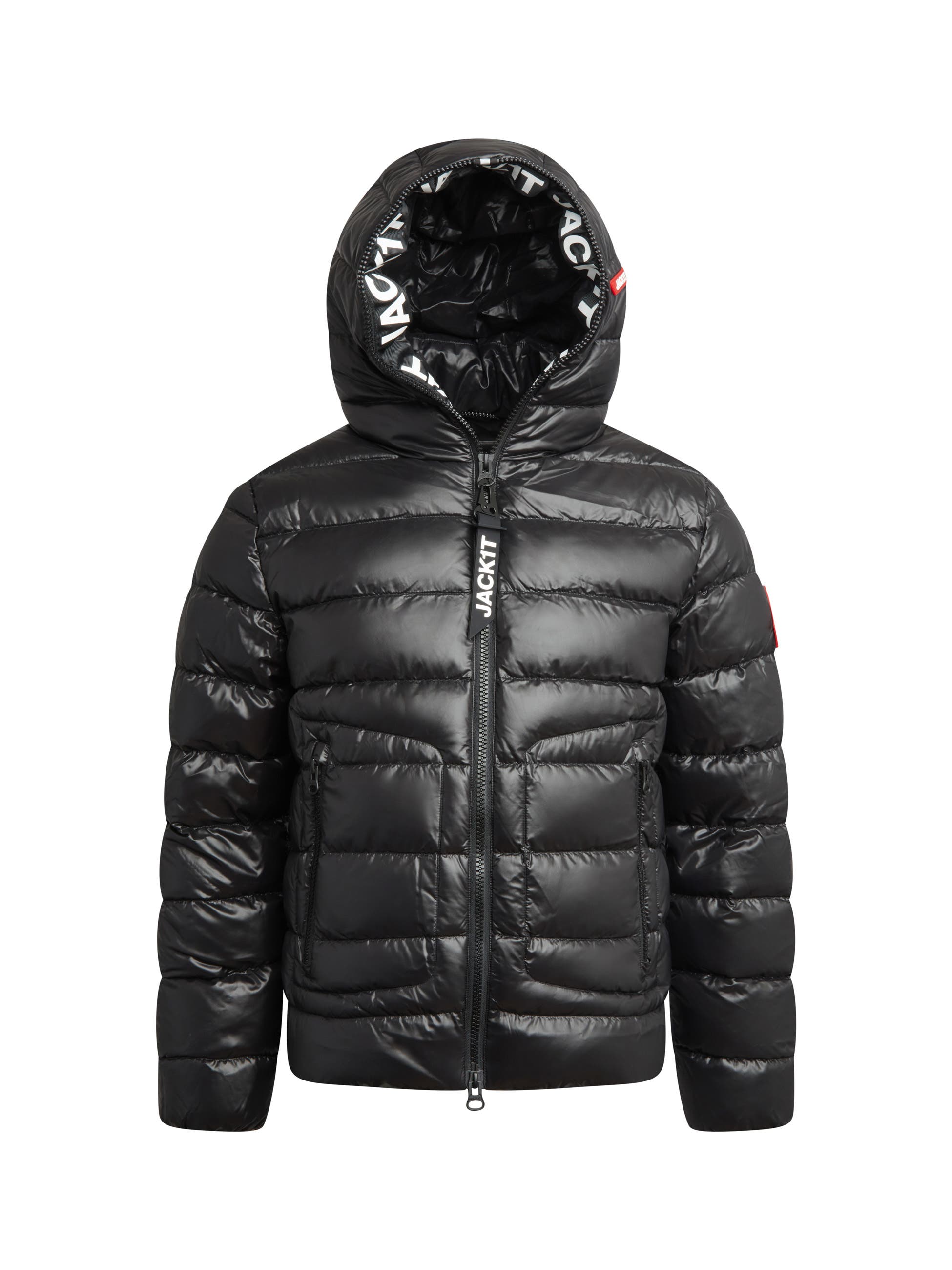R4D Tramline Hooded Puffer Jacket - image 2