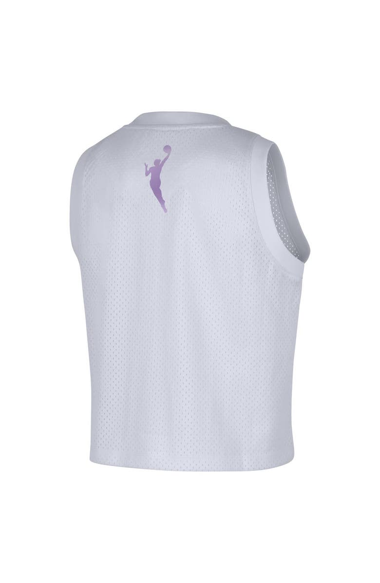 Nike Women's Nike  White Golden State Valkyries Mesh Tank Top, Alternate, color, White