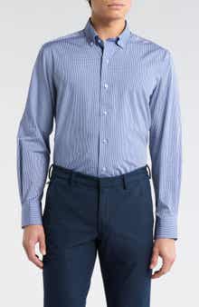 David Donahue Casual Cotton Sport Shirt