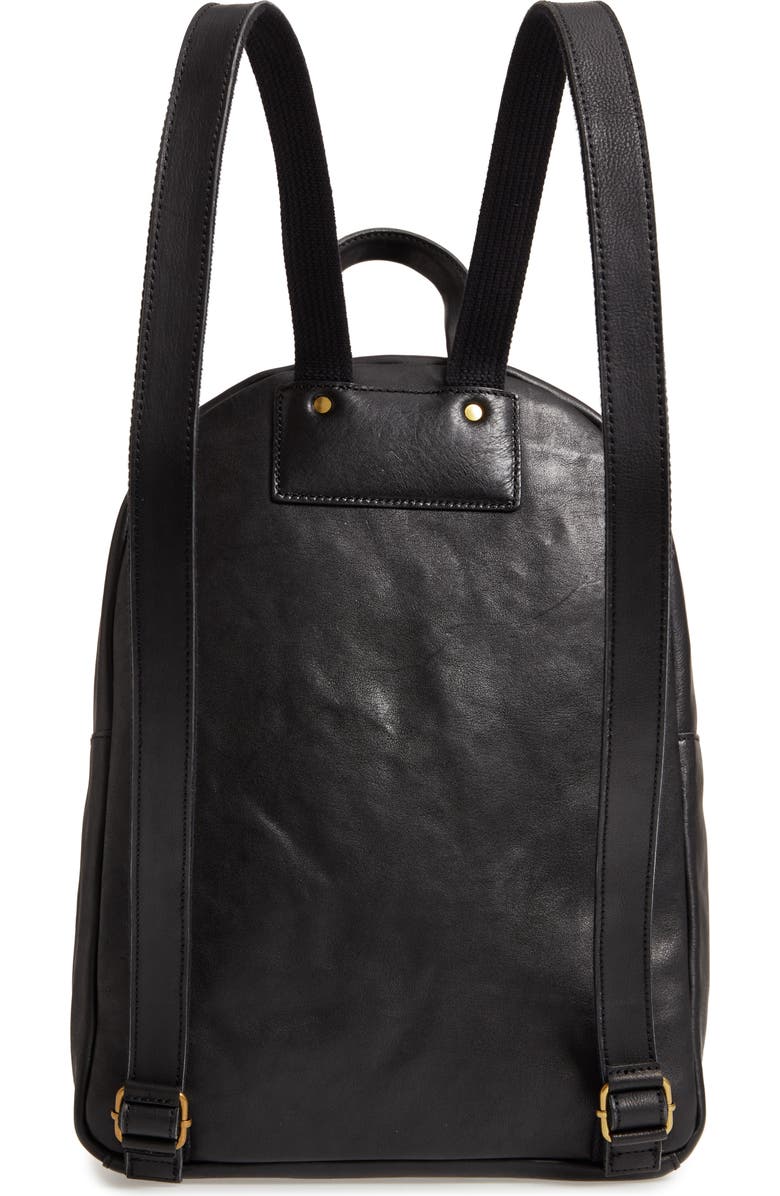 Madewell Lorimer Leather Backpack, Alternate, color,