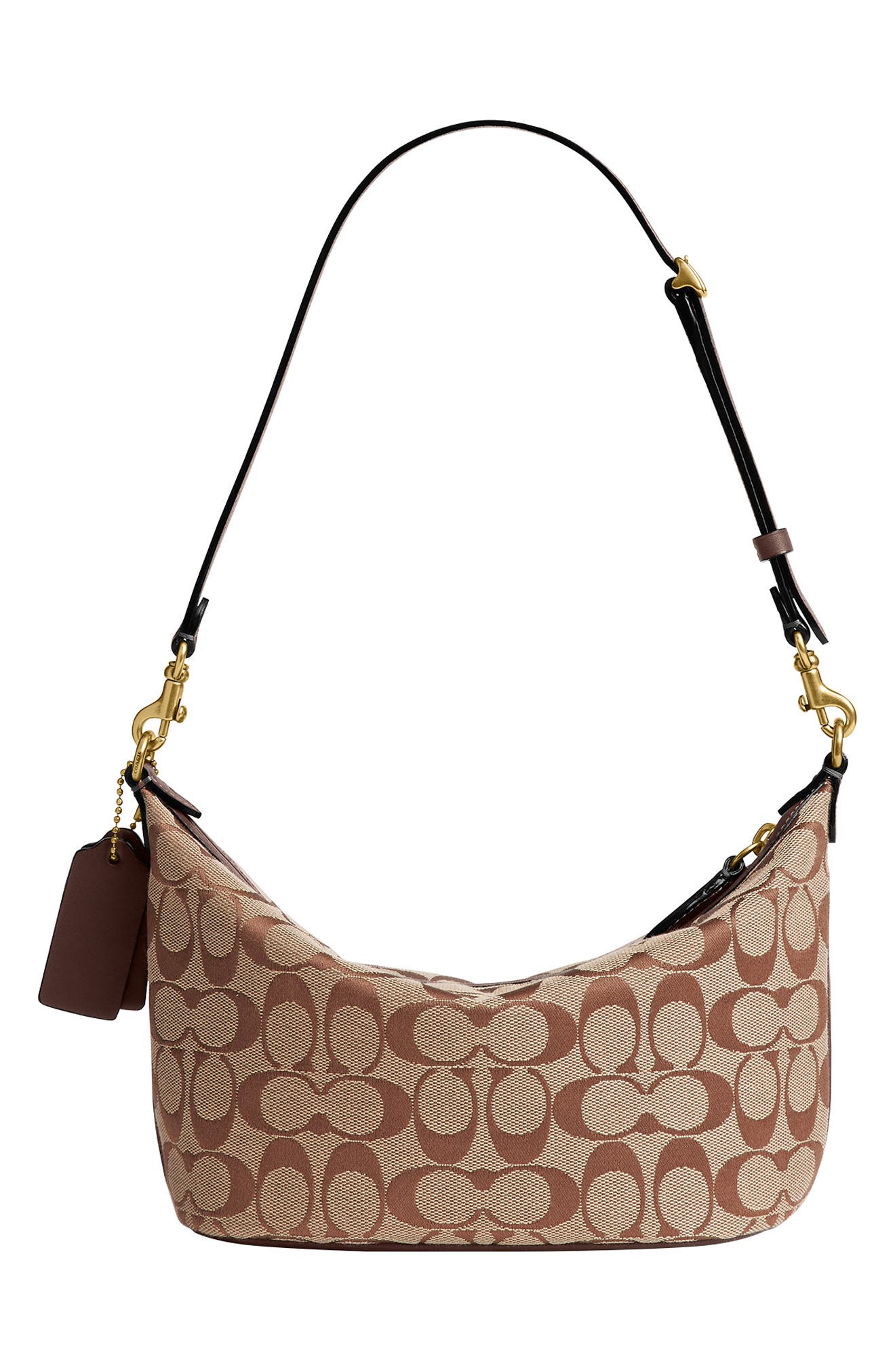 Demi Signature Jacquard Bag, Alternate, color, B4/ KHAKI MAPLE
