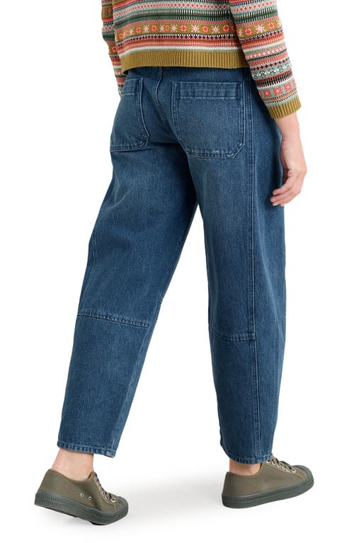 Seasalt Cornwall Gwenver Tapered Ankle Jeans In Blue
