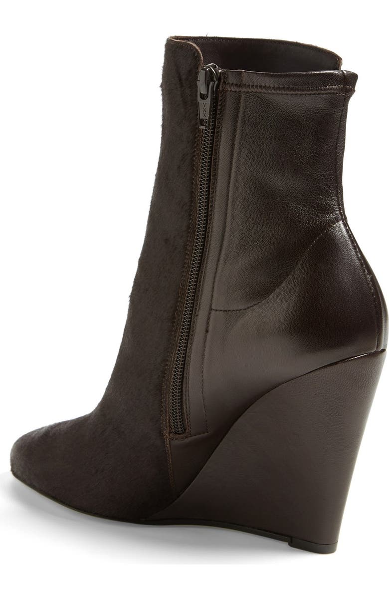 Vince 'Lanie' Calf Hair Bootie, Alternate, color,