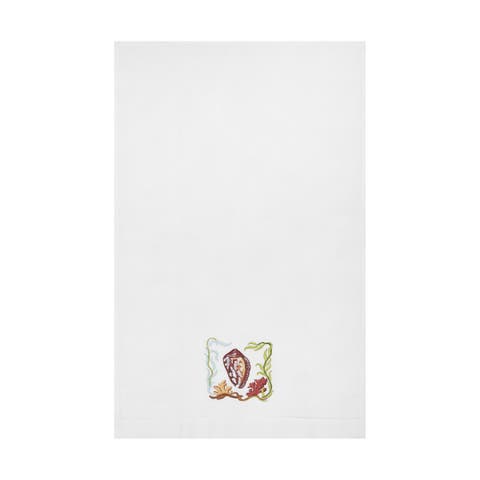 Cone Shell Woven Kitchen Towel