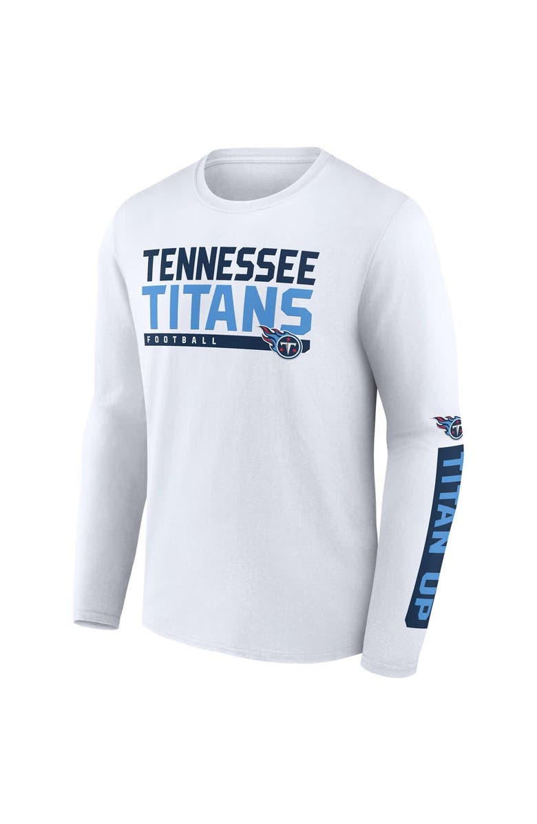 FANATICS Men's Fanatics Branded Navy/White Tennessee Titans Two-Pack 2023 Schedule T-Shirt Combo Set, Alternate, color, 