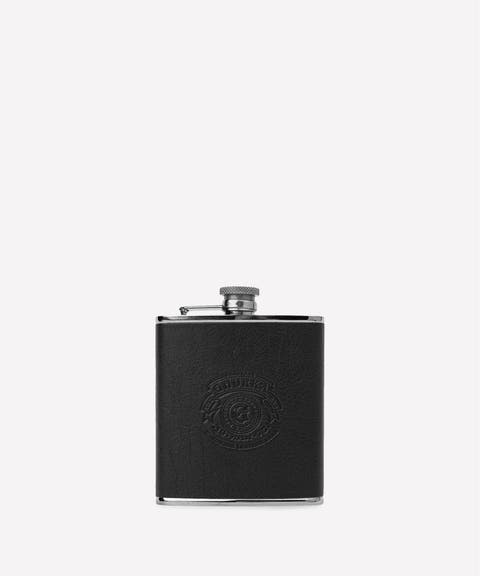 Leather Wrapped Flask