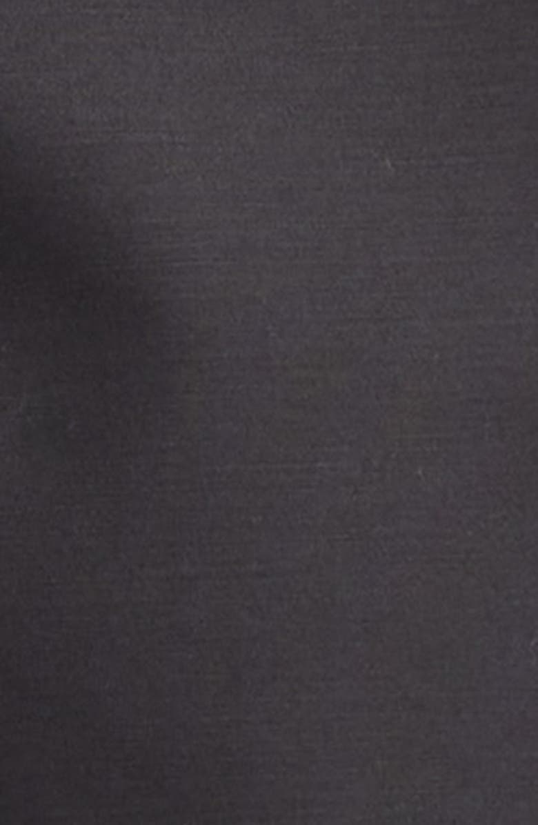 Emporio Armani Cotton Blend Blazer, Alternate, color, Black Solid