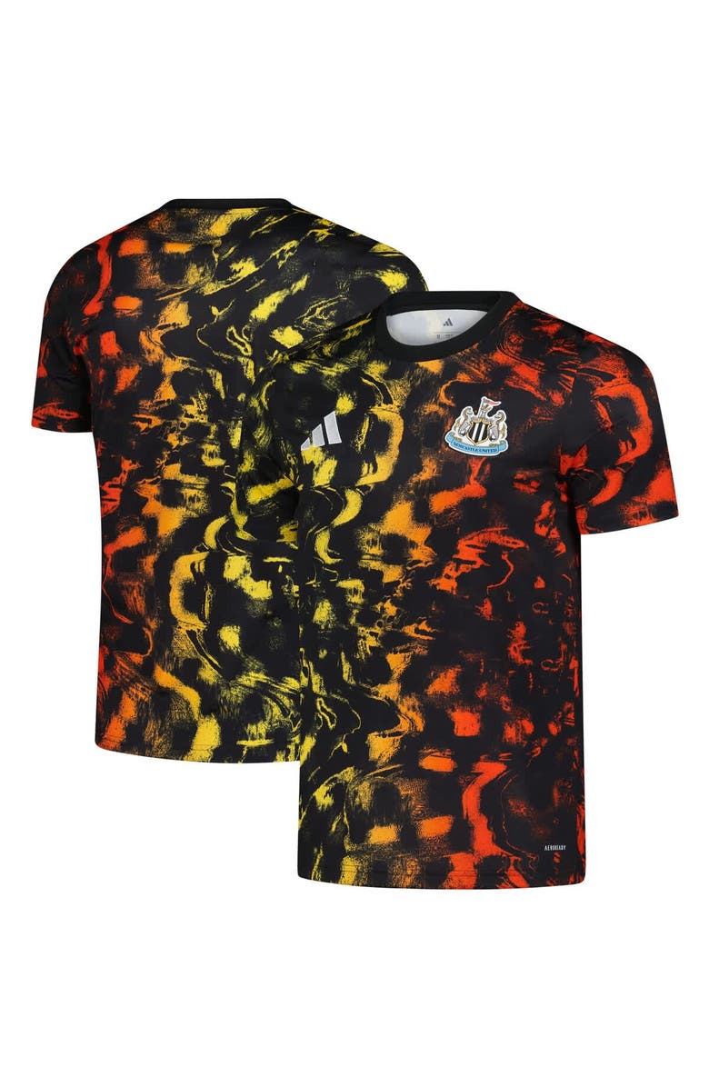 adidas Men's adidas Black Newcastle United 2025/26 AEROREADY Pre-Match Top, Alternate, color, Black