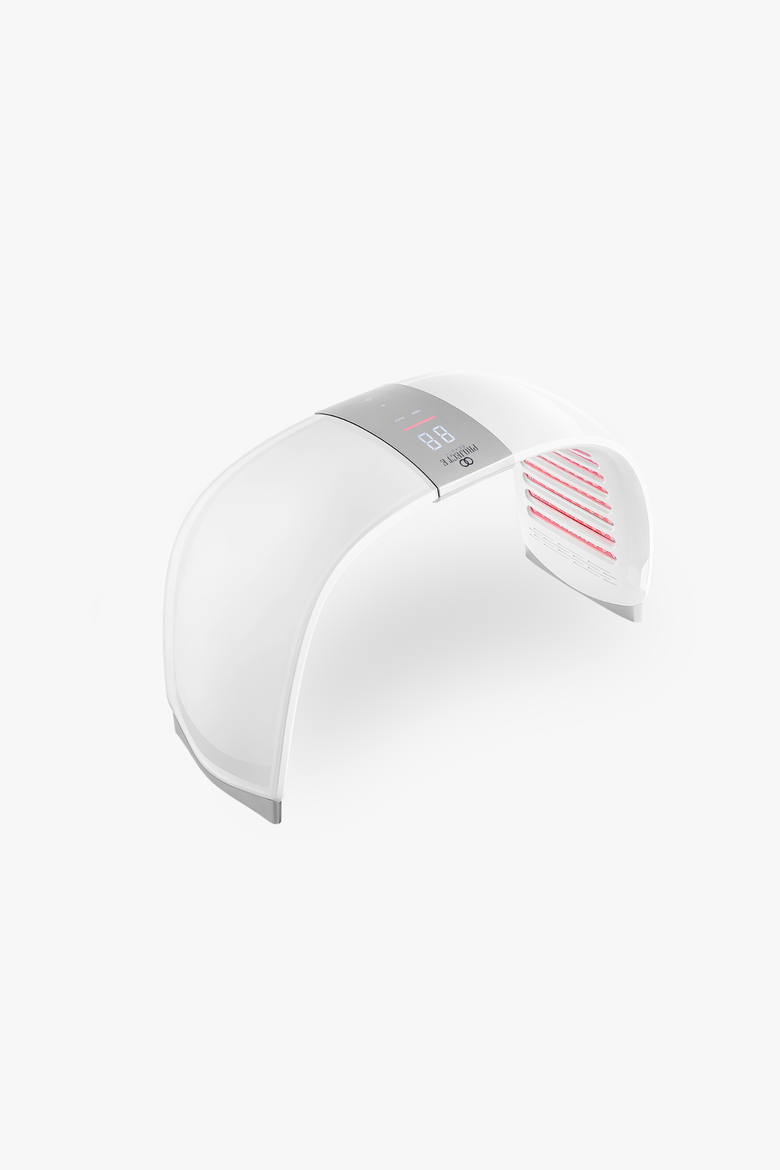 LumaLux Dome Face & Body LED Light Therapy Device, Main, color, White