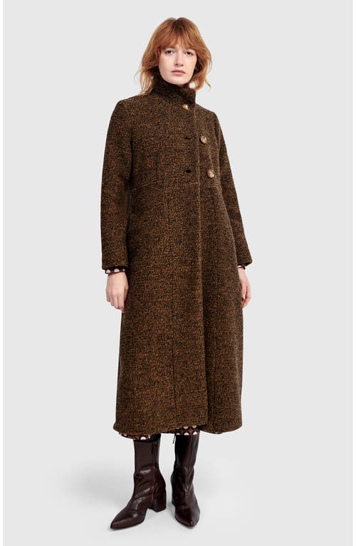 Alembika Tash Long Coat In Brown