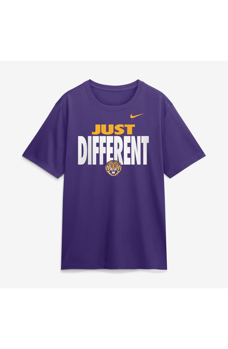 Nike Men's Nike Purple LSU Tigers Just Different Legend Dri-FIT T-Shirt, Main, color, Purple