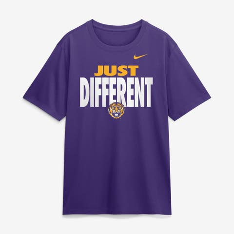 Men's Nike Purple LSU Tigers Just Different Legend Dri-FIT T-Shirt