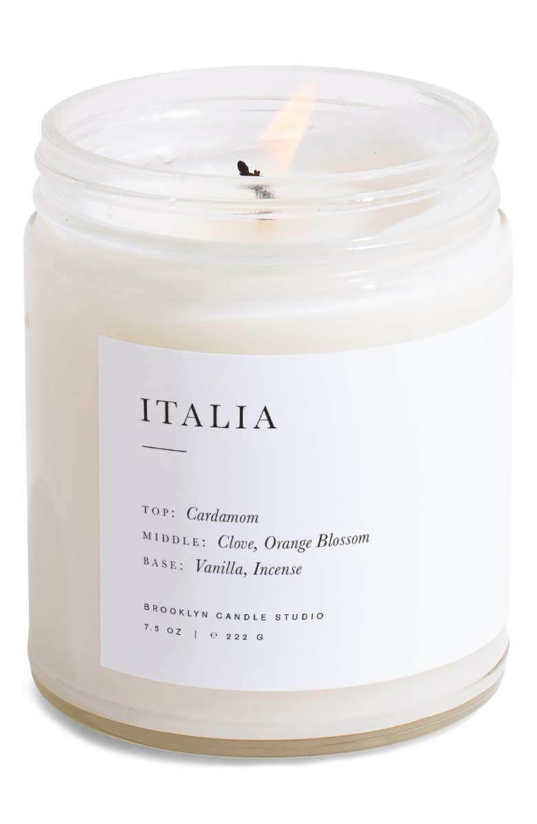 BROOKLYN CANDLE STUDIO Italia Jar Candle, Main, color, 