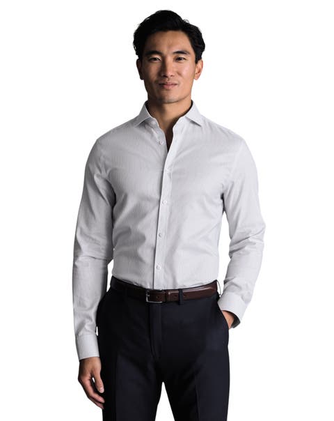 Non-Iron Twill Stripe Shirt