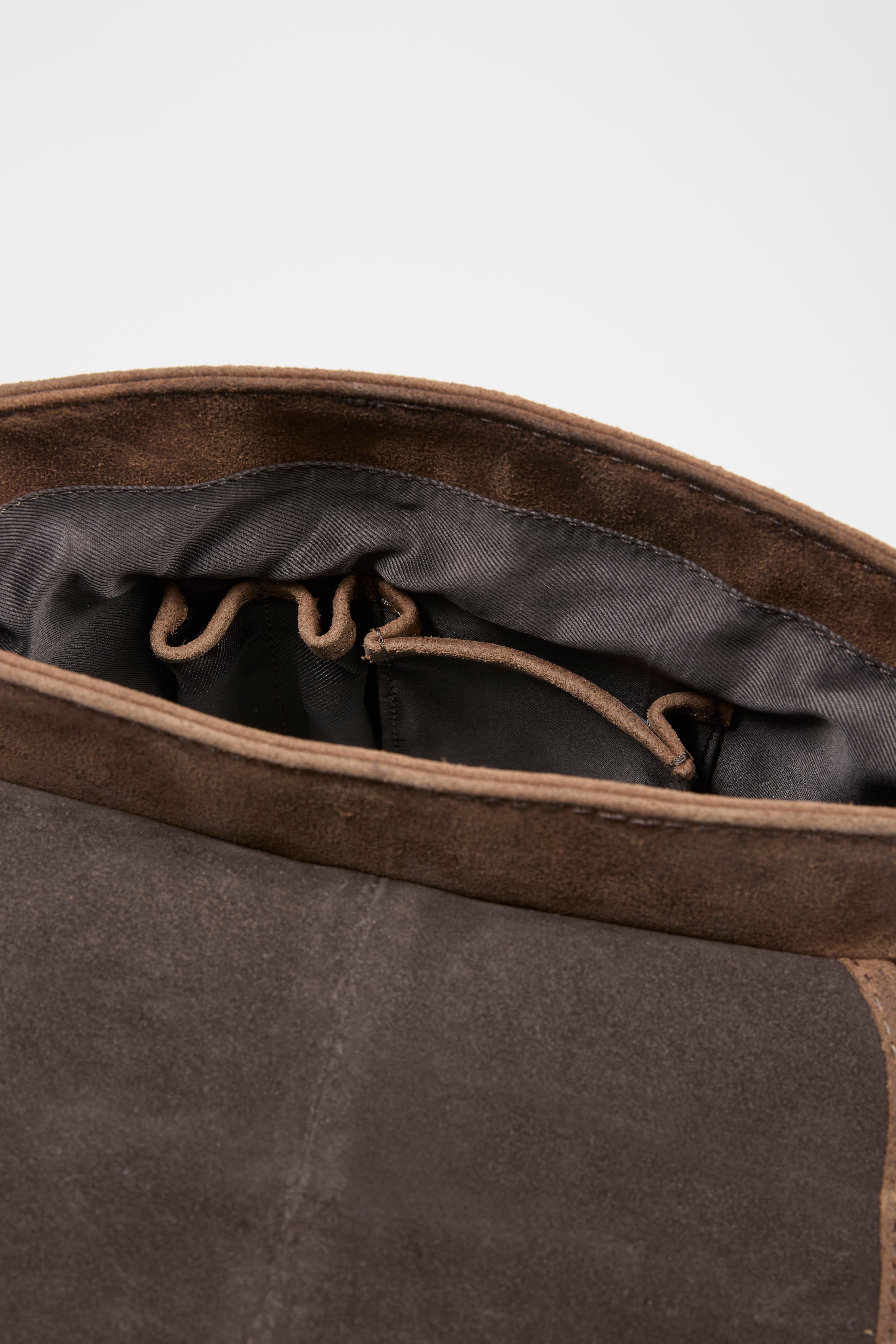 Celtic & Co. TRIM LEATHER CROSS BODY, Alternate, color, Brown