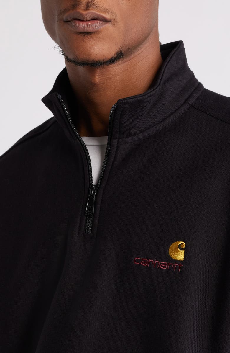 Carhartt Work In Progress Quarter Zip Pullover, Alternate, color, 