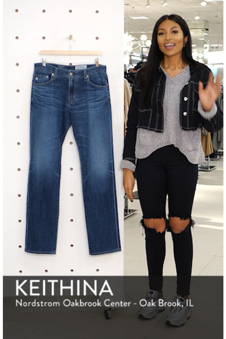 Graduate Slim Straight Leg Jeans video