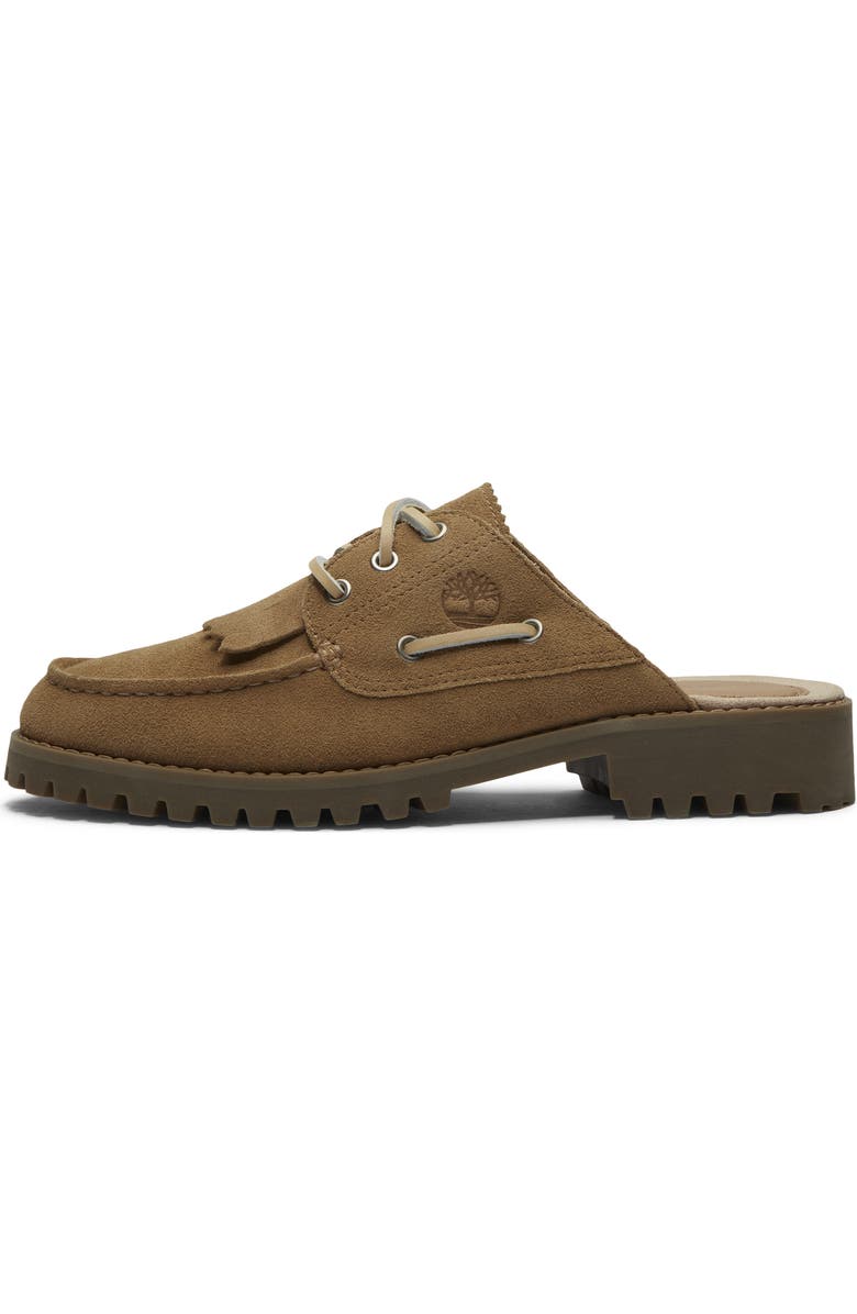 Timberland Authentic 3-Eye Lug Mule, Alternate, color, Medium Beige Suede