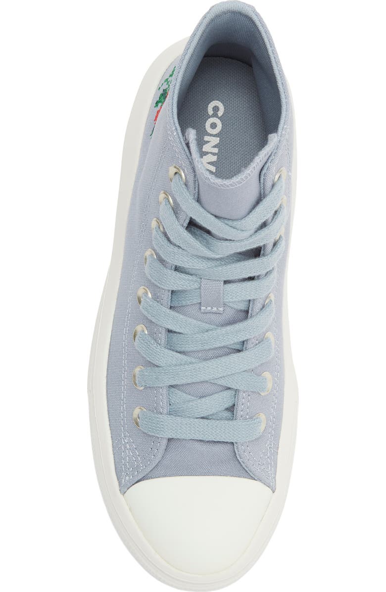 Converse Chuck Taylor<sup>®</sup> All Star<sup>®</sup> Move High Top Platform Sneaker, Alternate, color, Wet Stone/ Wet Stone