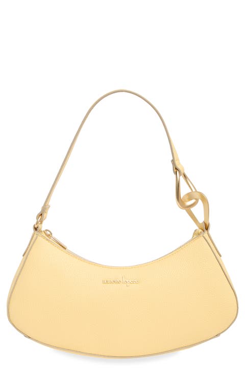 Jaala Oversize Link Crescent Shoulder Bag