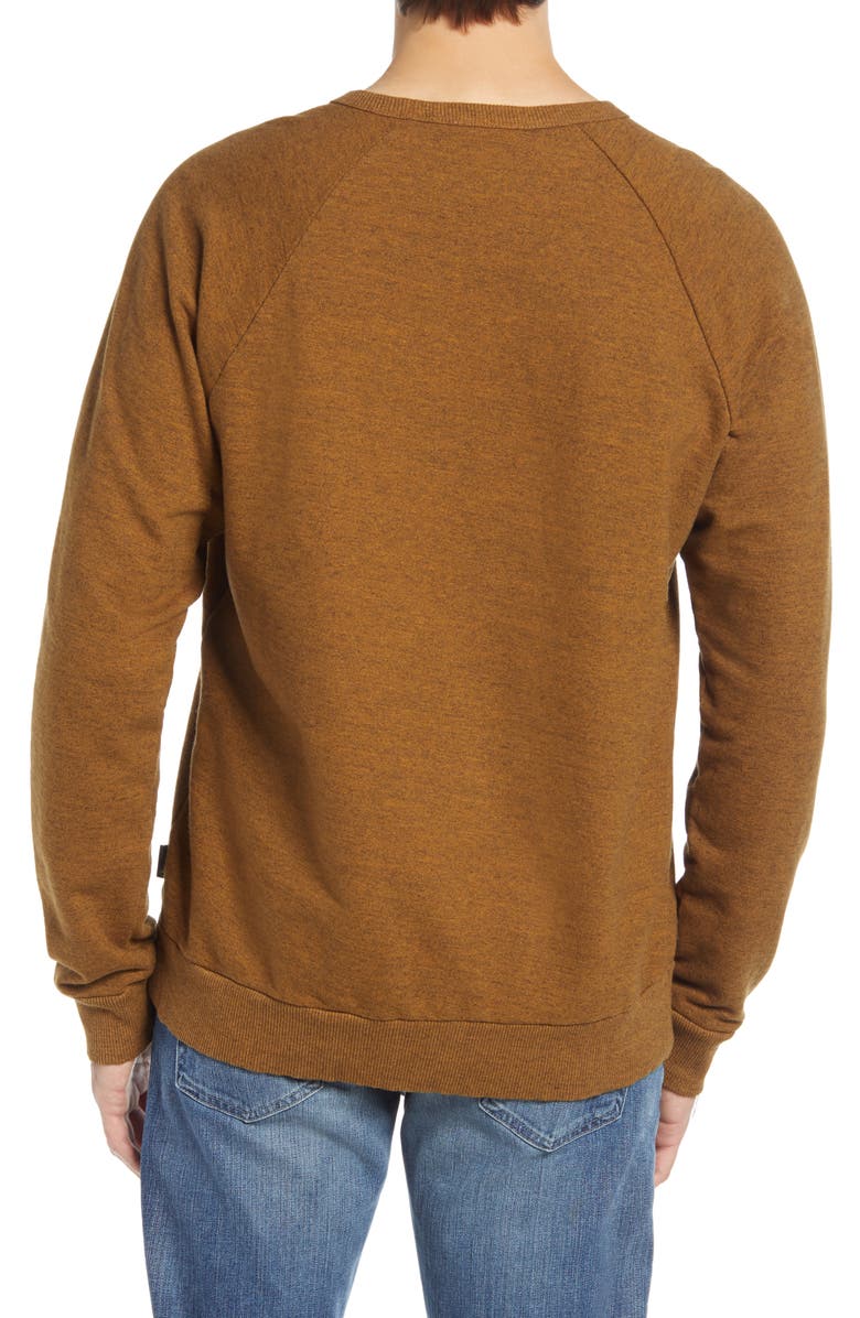 AG Elba Men's Crewneck Sweatshirt, Alternate, color, Roasted Seed