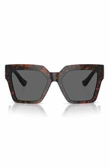 Versace 55mm Butterfly Sunglasses