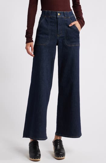 FRAME Modern High Waist Wide Leg Jeans | Nordstrom