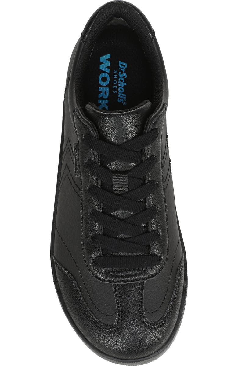 Dr. Scholl's Be True SR Leather Sneaker, Alternate, color, Black Leather