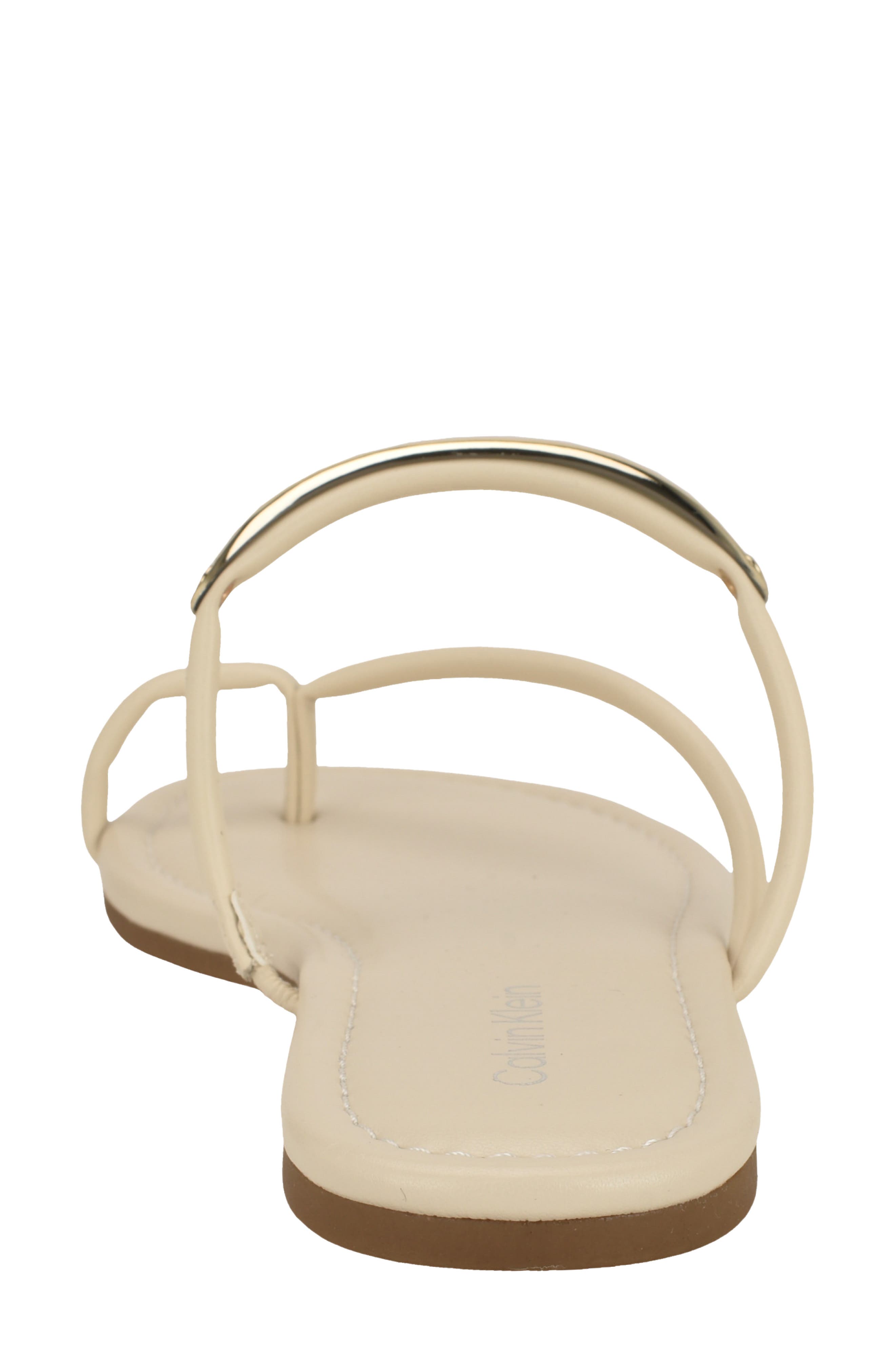 Bienna Toe Loop Sandal, Alternate, color, IVORY
